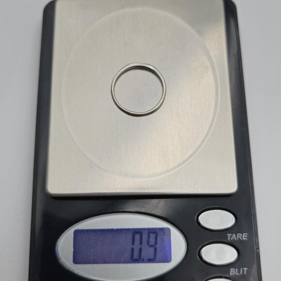 Size 8 Sterling Silver Petite Small Animal Paw Ring A2602 - Picture 7 of 7